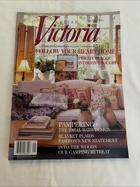 Victoria Magazine Vintage - Follow Your Heart Home (Pink Accents) september 2000